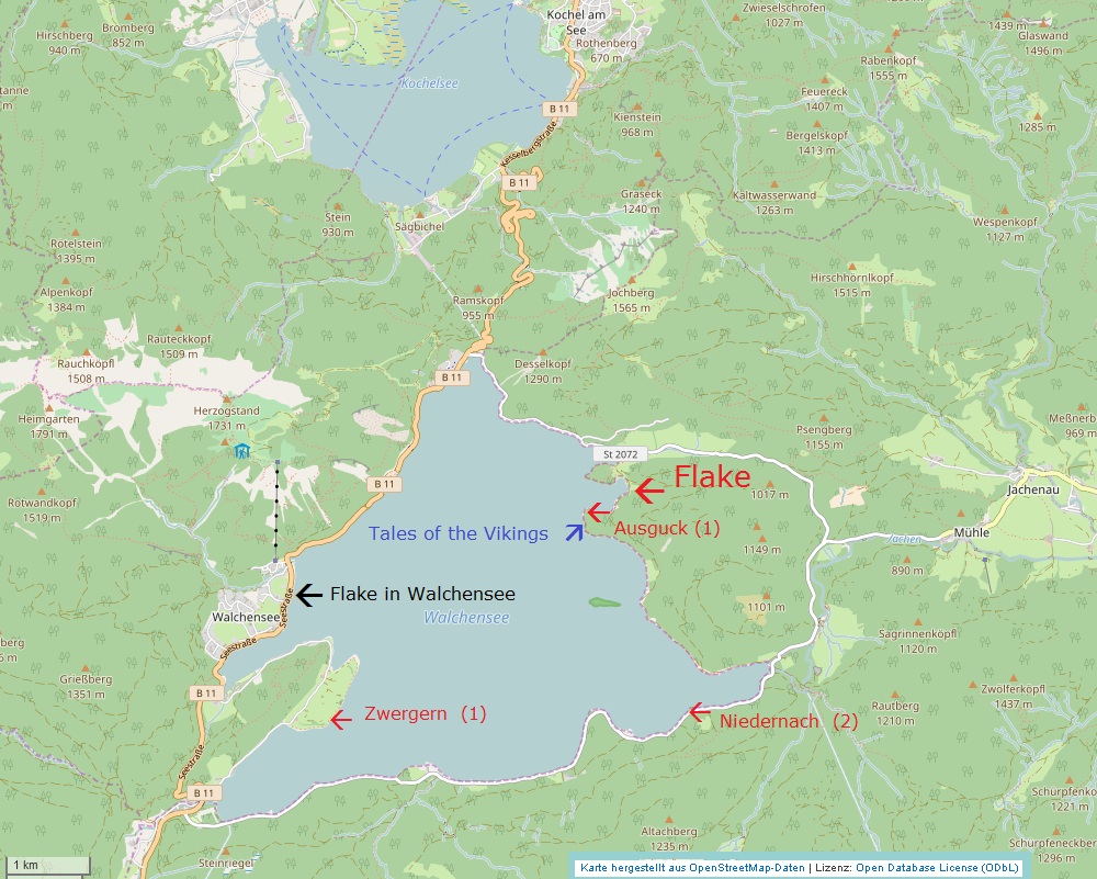Walchensee Flake Drehorte Wickie und die starken Maenner Walchensee Flake Drehorte Wickie und die starken Maenner