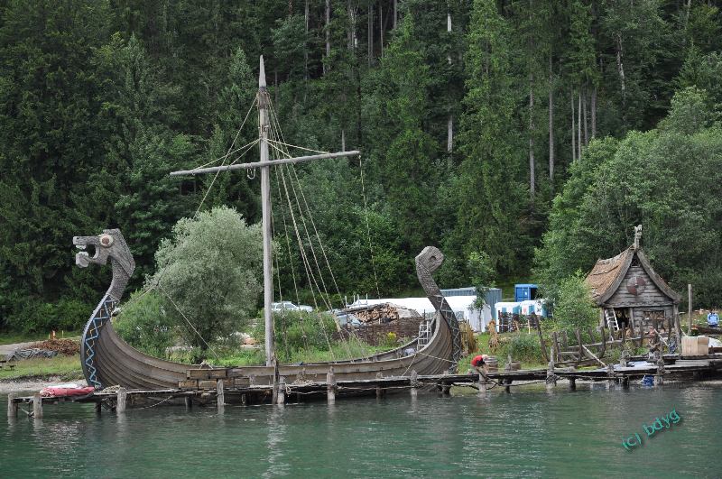 wickie wikingerboot wikingerschiff drachenboot knorr hugin walchensee