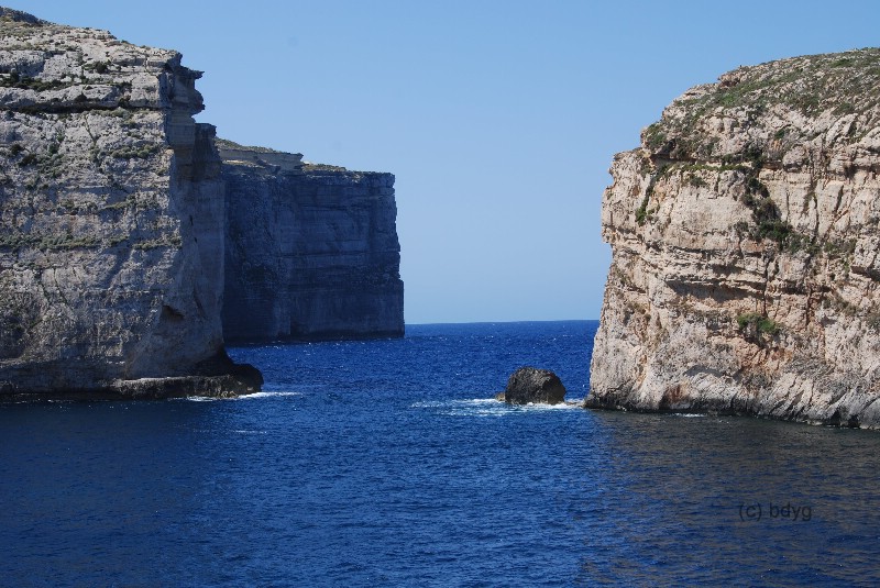 Wickie und die starken Männer Malta Gozo Dwejra Bay Fungus Rock Film Location Filmlocation Drehort