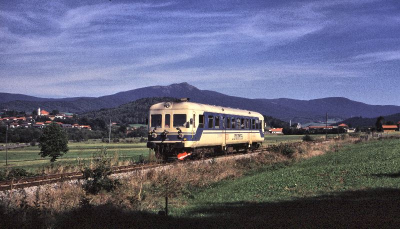 esslinger diesel triebwagen dieseltriebwagen weisser regen osser arrach lam