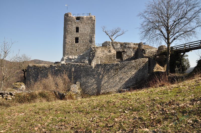 ruine neideck der schatz der weissen falken filmlocation