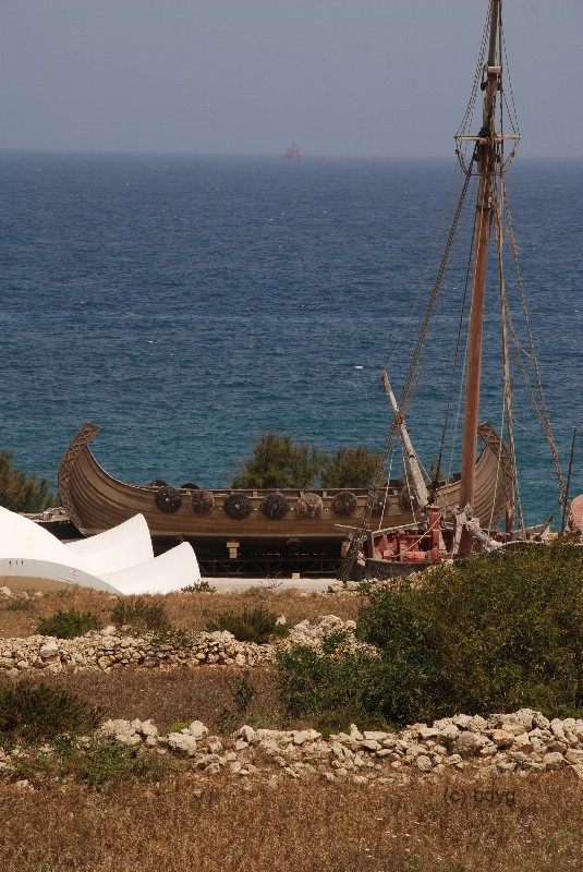 Wickie und die starken Männer Malta Gozo Boot Wikingerboot Drachenboot